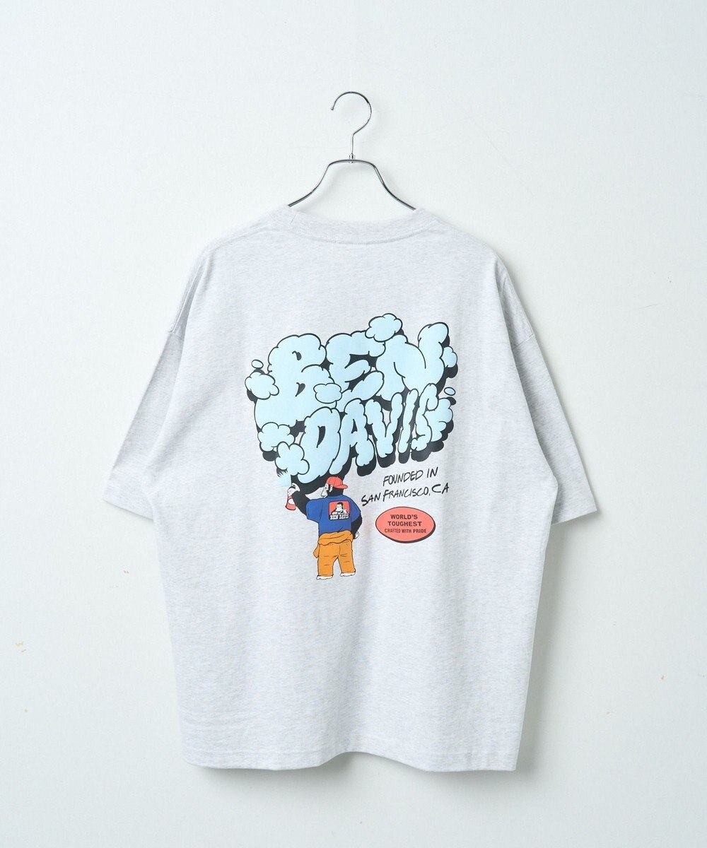 WEGO 【ユニセックス着用ITEM/綿100％/SMLサイズ】別注ベンデイビスプランプロゴT 