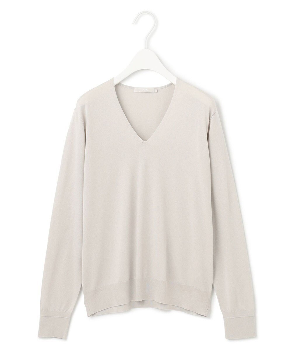 ICB 【WEB限定カラーあり】 シンセティックハイゲージ Vネックプルオーバー 