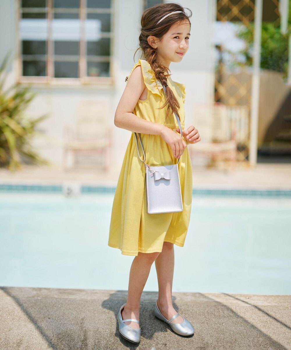 組曲 KIDS 【150-160cm】ビーチコーミングスカラップ ワンピース 