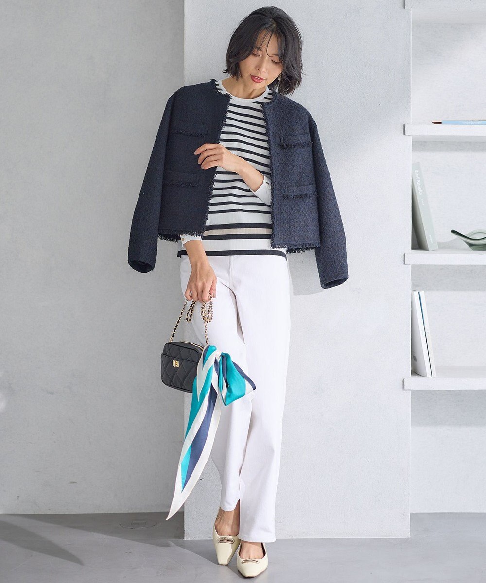 23区 【VERYコラボ 】ファンシーツイード ジャケット 