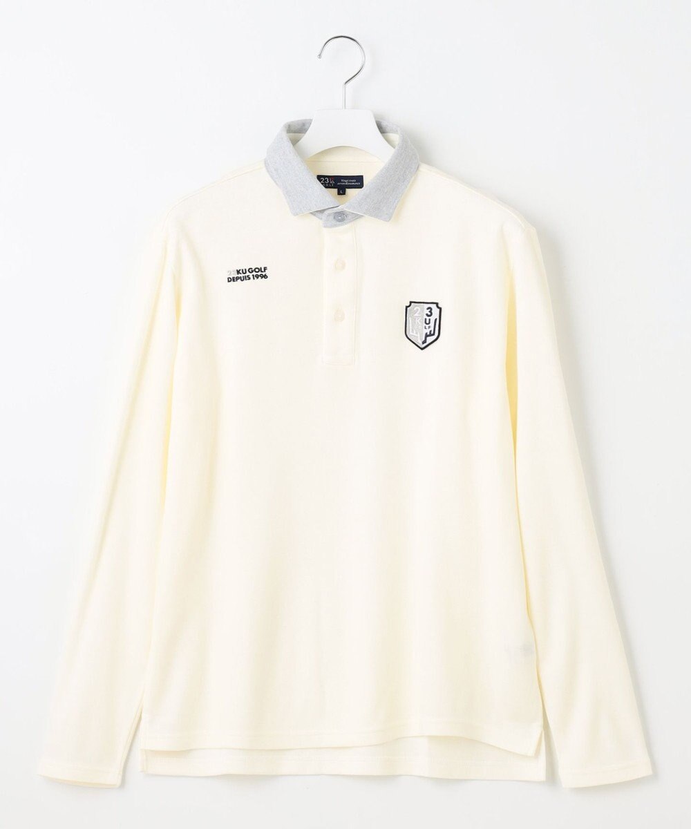 23区GOLF 【MEN】【吸湿発熱】グランサーモカノコ ポロシャツ 