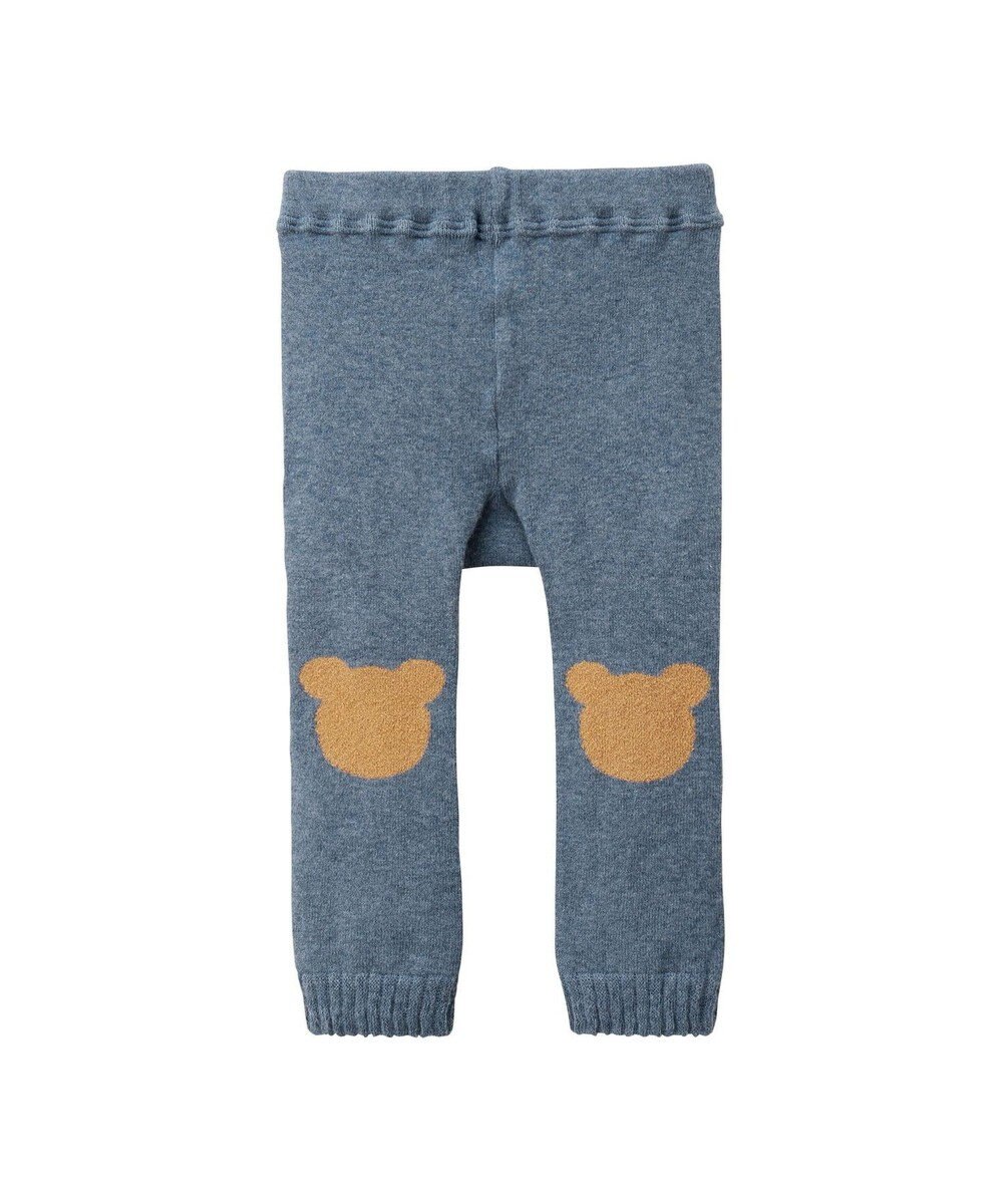 MIKI HOUSE HOT BISCUITS ボーダー柄長袖Tシャツ＆ベビースパッツギフトセット【BOX付き】 