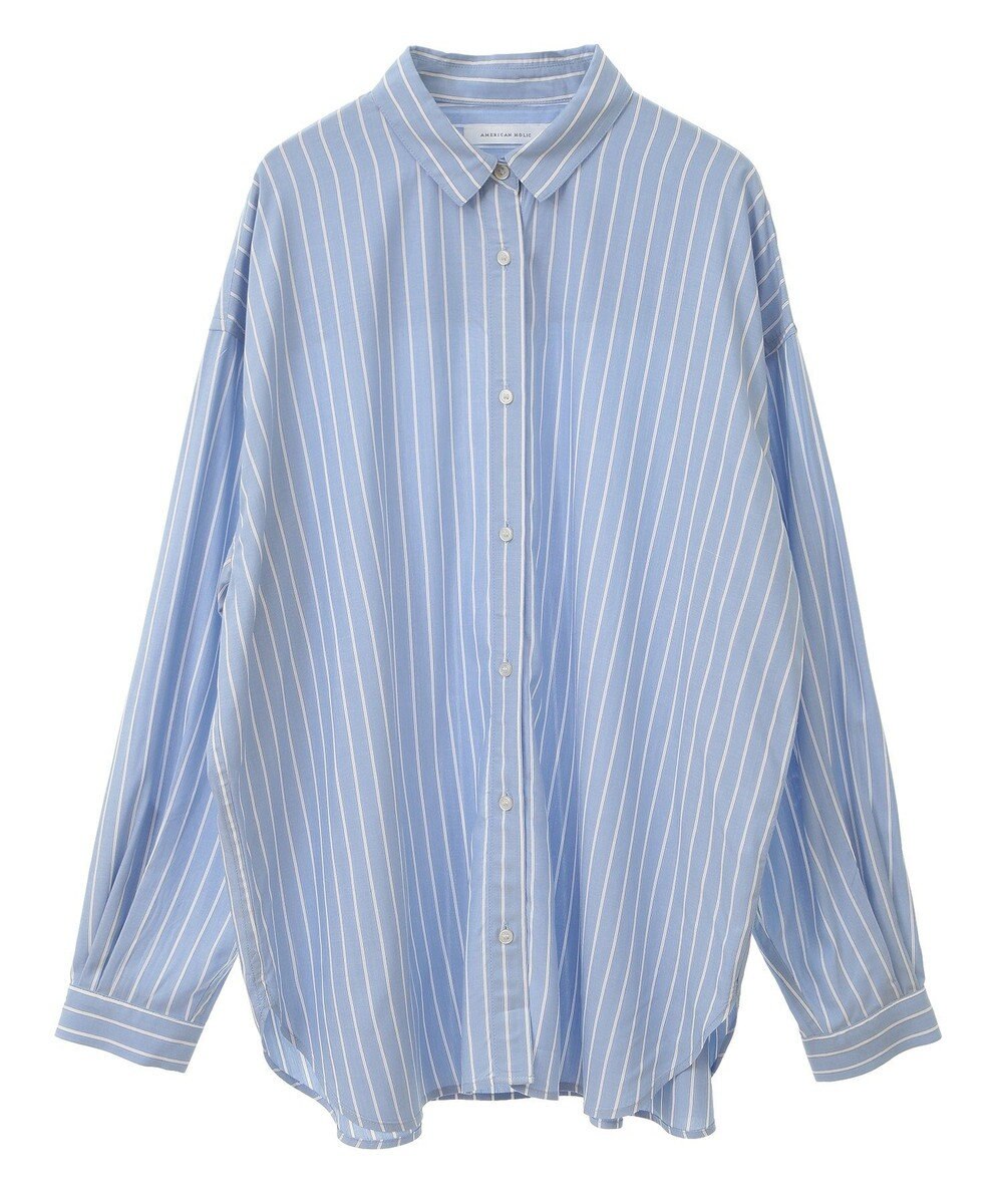 AMERICAN HOLIC サラックールバックタックシャツ 