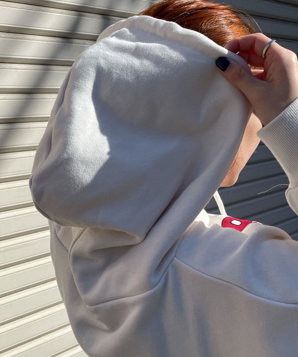 WEGO ロゴビッグプルパーカー 