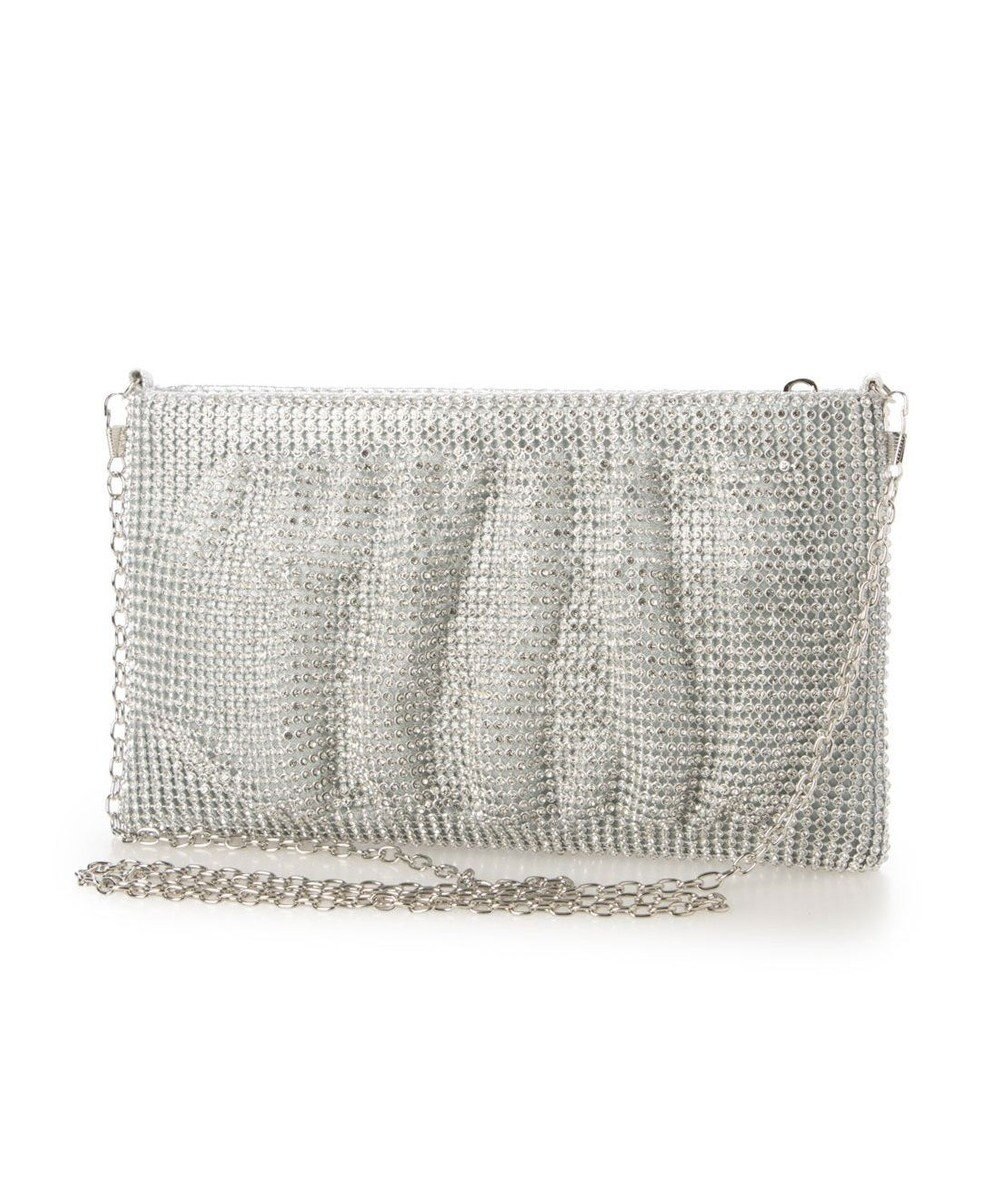 UNBILLION カシュカシュ cachecache / メタリックビーズスクエアミニショルダー 