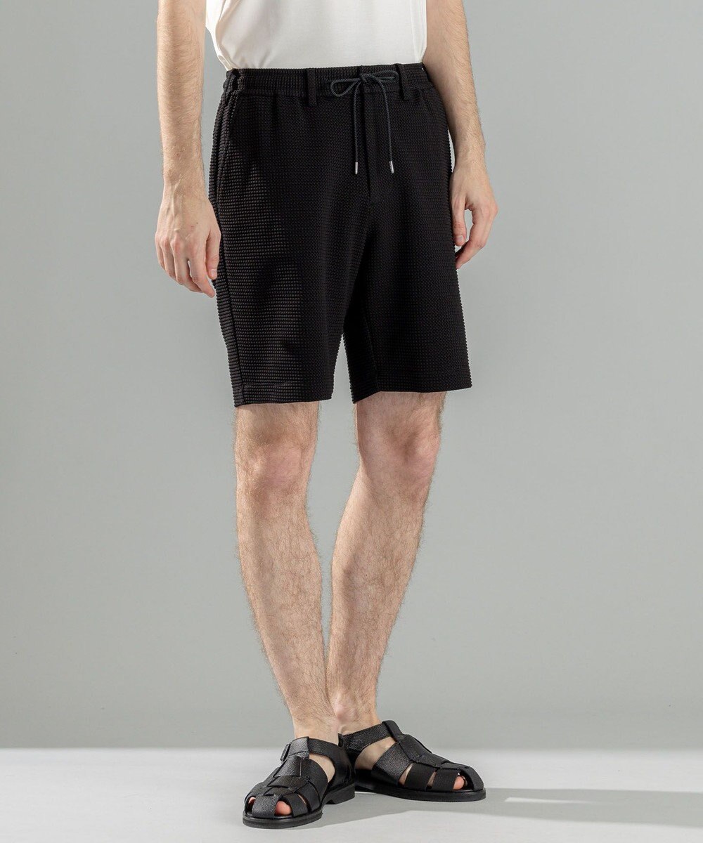 JOSEPH HOMME 新型【オリジナル素材/シワになりにくい/ウエストゴム仕様】 ライトタックジャージー ドロスト付シートパンツ / BERMUDA 