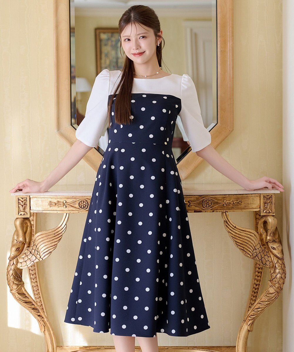 TOCCA 【鈴木ゆうかさん着用】RAIN GROW ドレス 