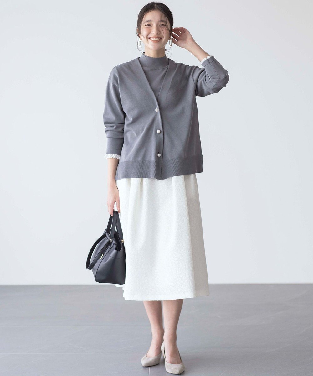 組曲 【2SET・WEB限定】パールボタン配色フリルツイン セット 