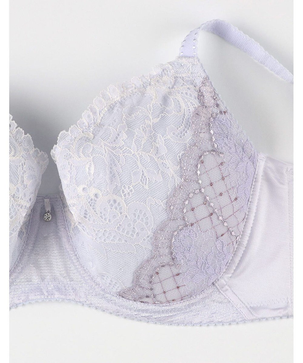 Wing ブラジャー Wing Lesiage バストを小さく見せる 脇すっきり フルカップブラ 【6000シリーズ】 小さく見せるブラ PB6001 ウイング／ワコール 