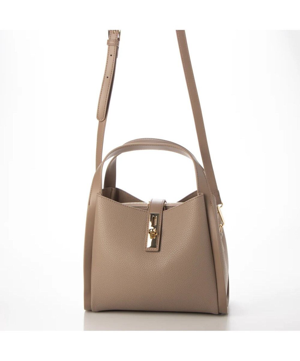 UNBILLION cachecache 3レイヤーヒネリ金具2wayトート 