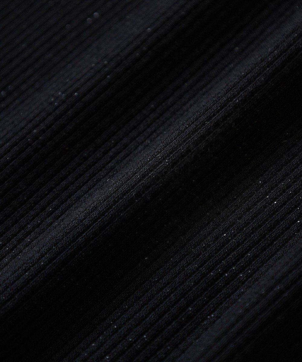 earth music&ecology ラメテレコハイネックプルオーバー 