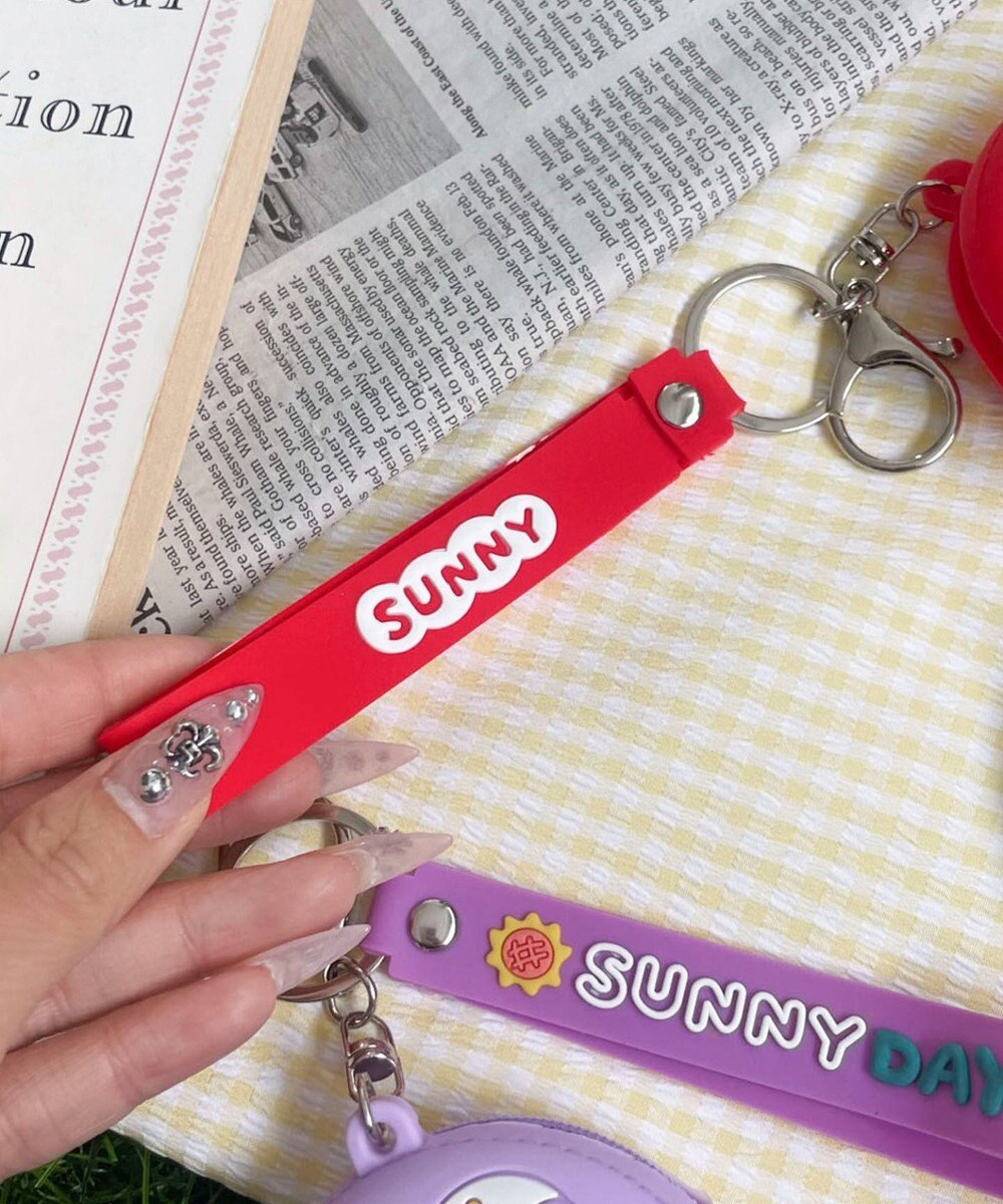 WEGO カラフルドーナツミニポーチ 