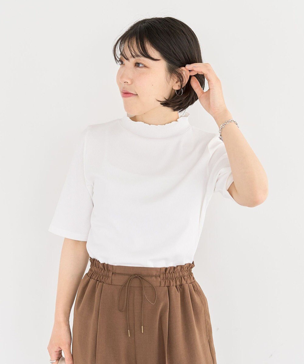 Green Parks ・Ｐｅｔｉｔ　Ｆｌｅｕｒ　５分袖メロウリブＴＥＥ 