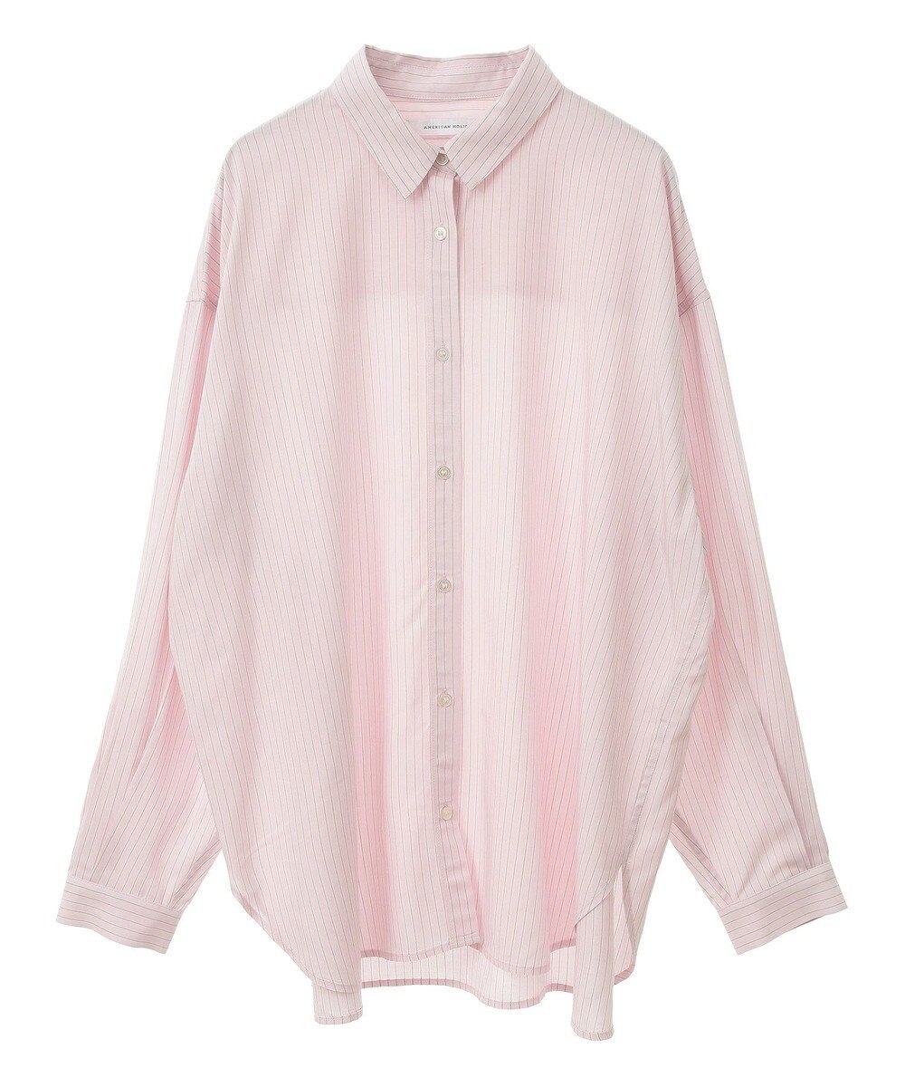 AMERICAN HOLIC サラックールバックタックシャツ 