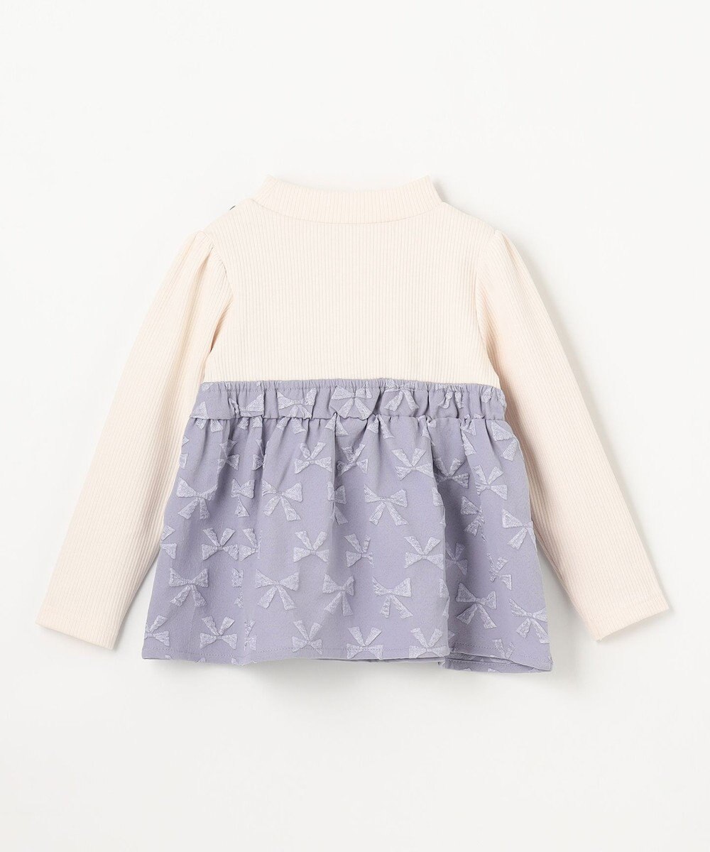 ANY KIDS 総柄リボンドッキングチュニック 