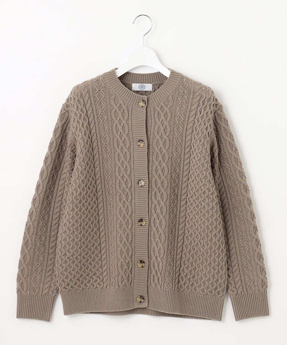 J.PRESS LADIES 【洗える】EIGER CORD カーディガン 