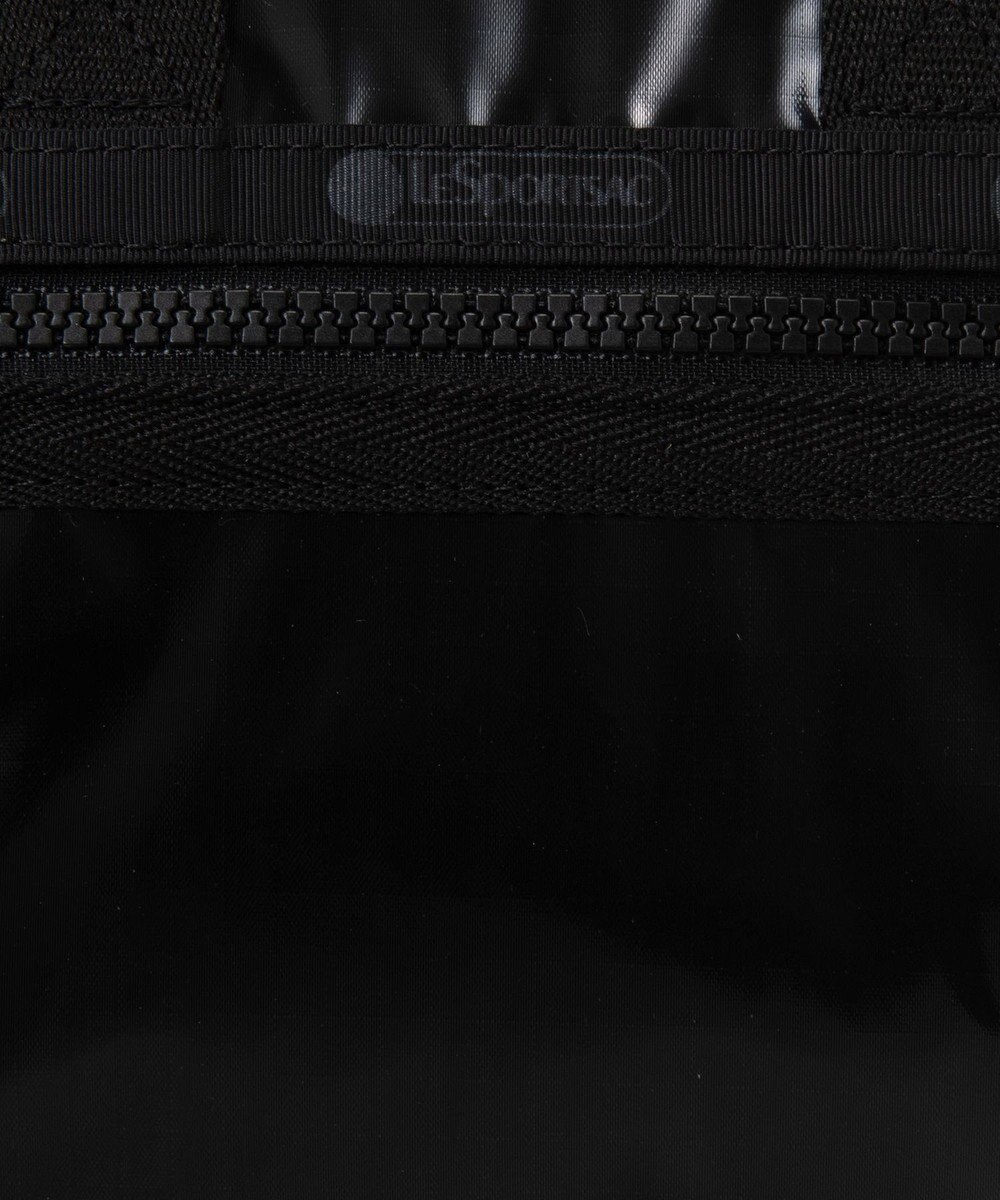LeSportsac ROUND SM SATCHEL/ブラックシャイン 