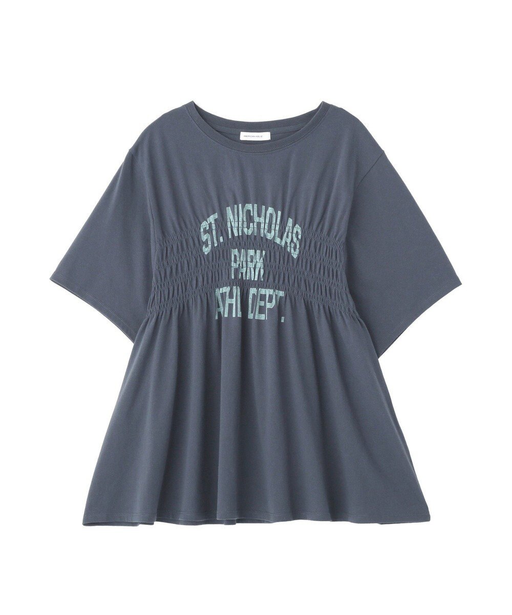 AMERICAN HOLIC シャーリングプリントTシャツ 