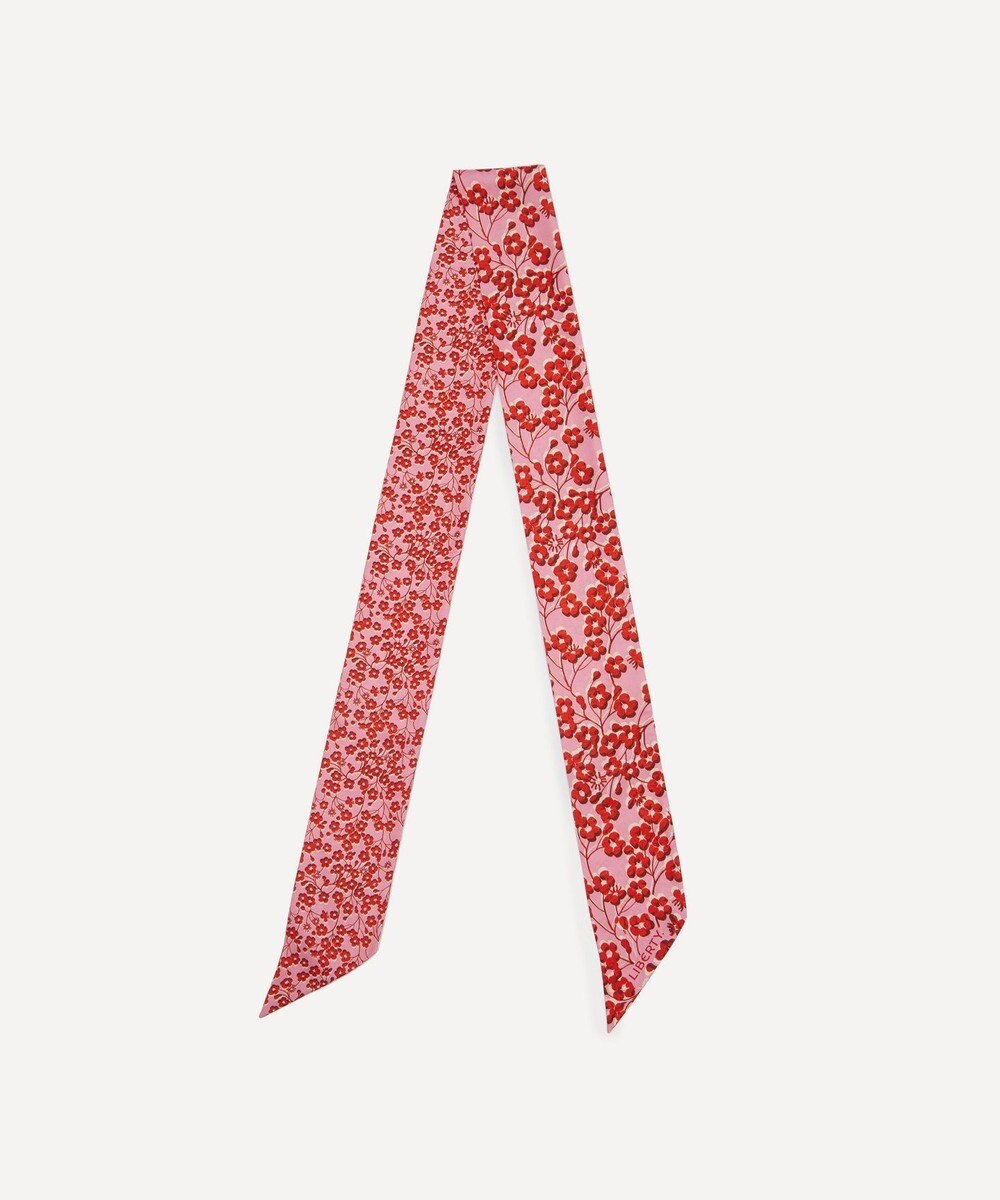 LIBERTY. ミッツィ ミングル 8x160 スキニー シルク スカーフ 