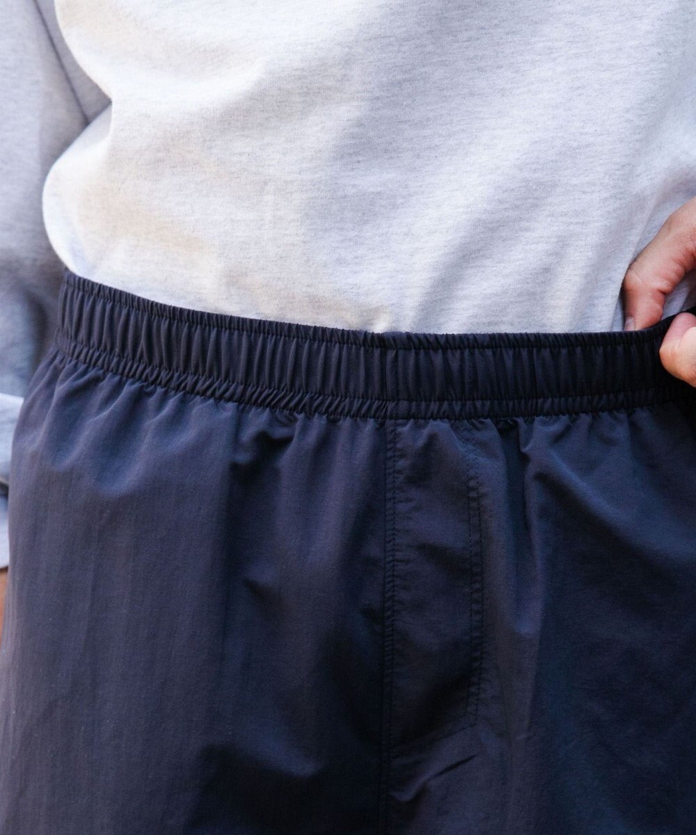 WEGO 【ウエストゴム/手洗い可】ナイロン　トラックパンツ 