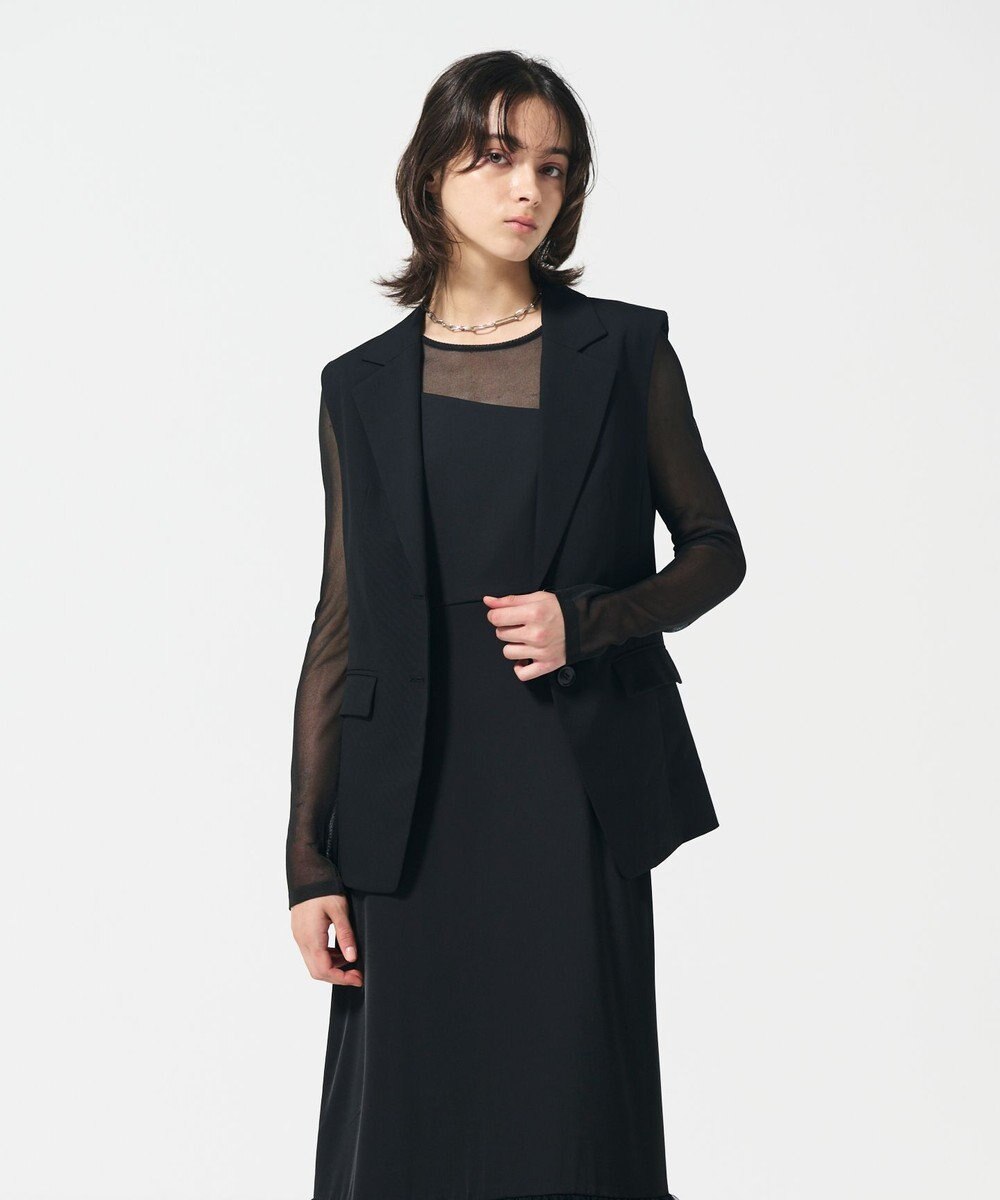 GRACE CONTINENTAL バックチュールジレ 