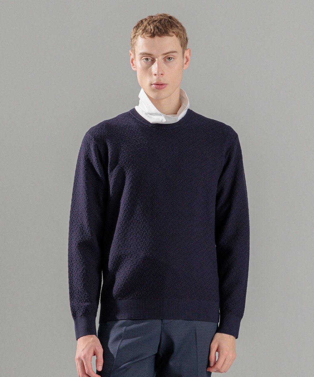 JOSEPH HOMME 新色追加【洗える】ヴィスコースリンクス　クルーネックニット 