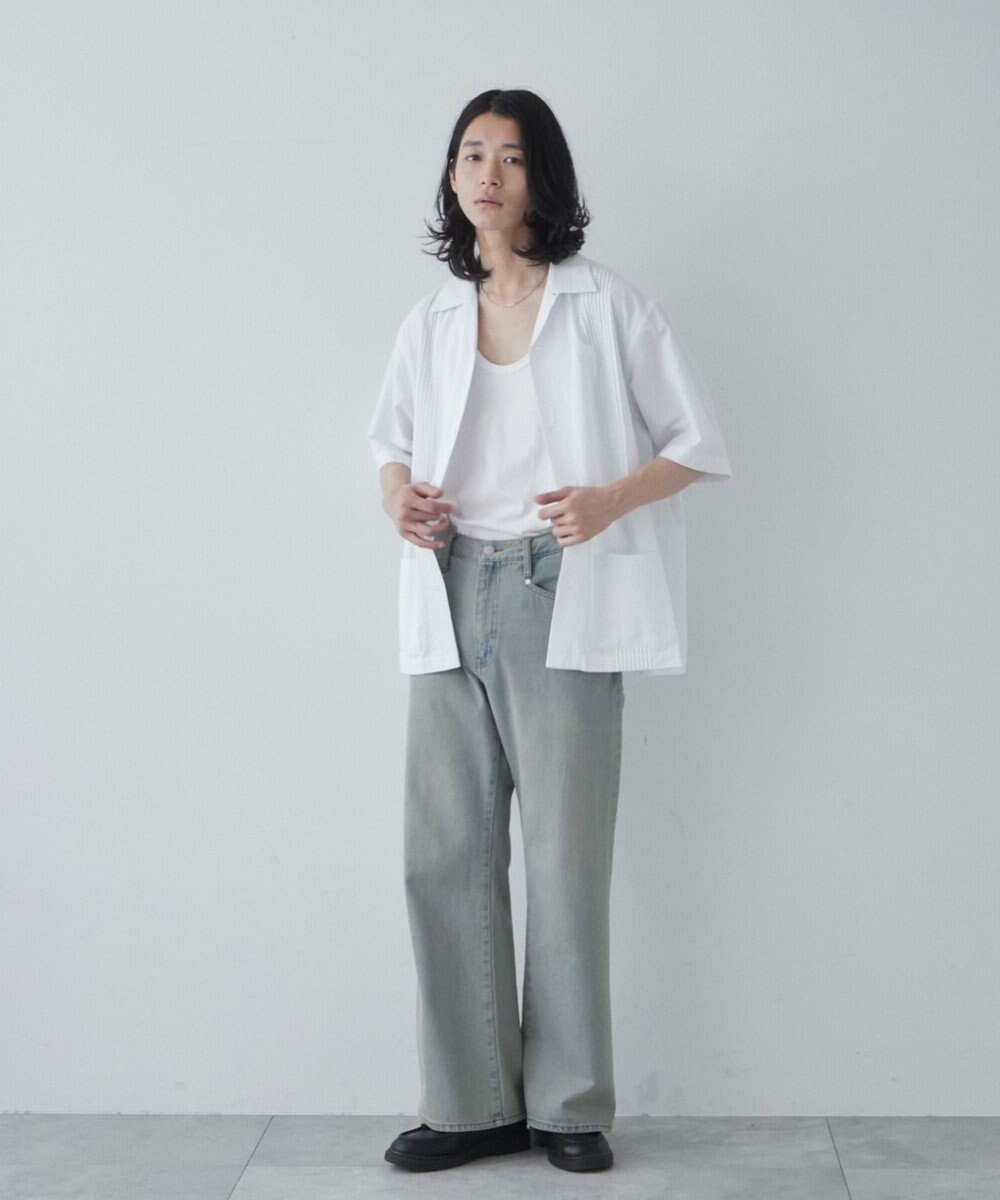 WEGO 【ユニセックス着用ITEM】キューバシャツ 