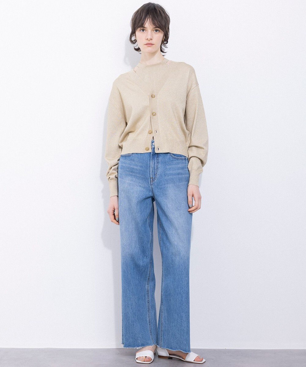 NAVE 【Nave　洗える】デニム ワイドパンツ 