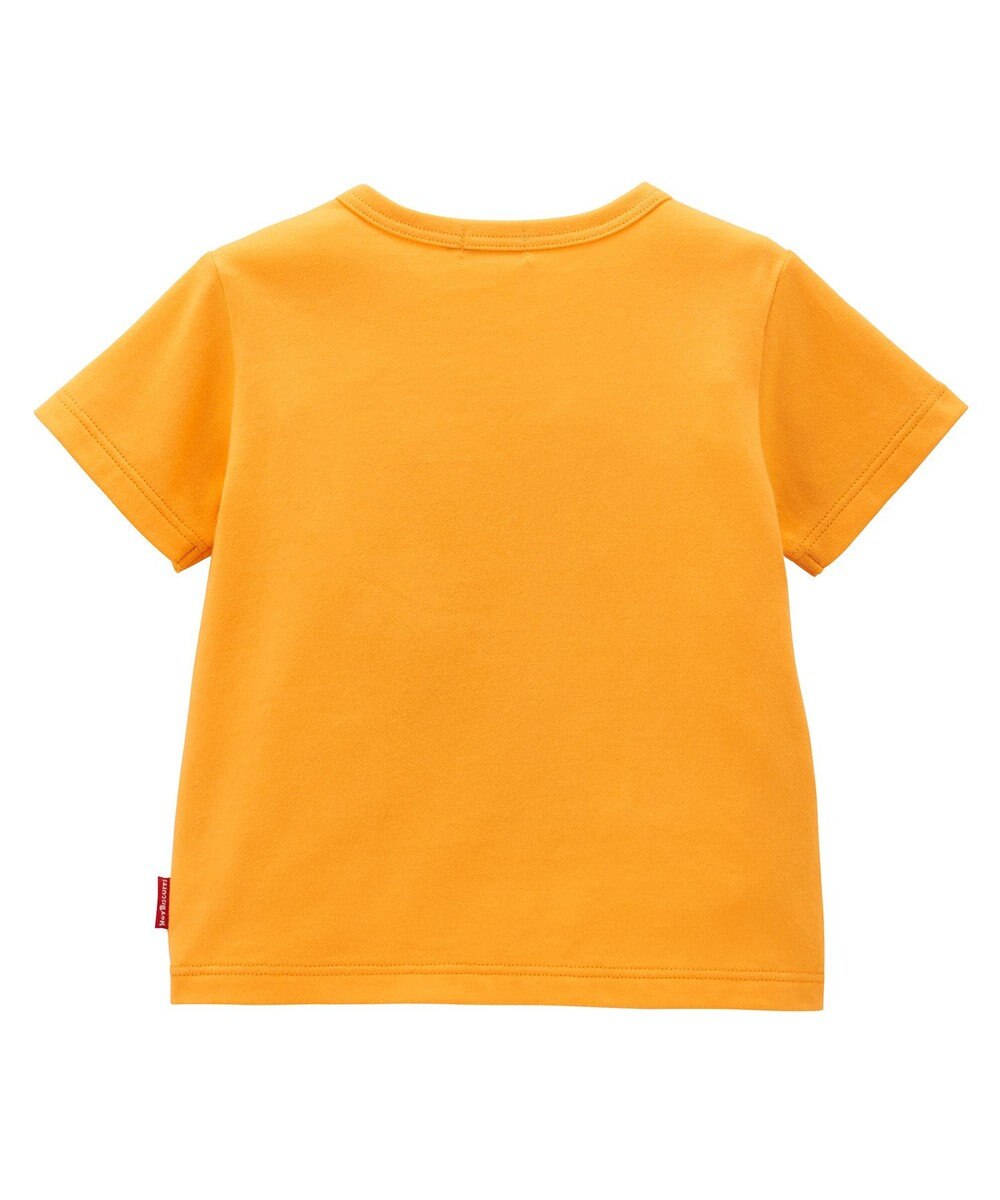 MIKI HOUSE HOT BISCUITS 【80-120cm】 バンダナ柄 ワッペン 半袖Tシャツ 