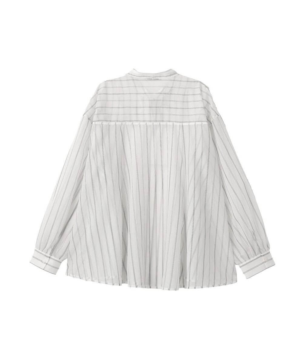 Green Parks フレアラインスキッパーブラウス 