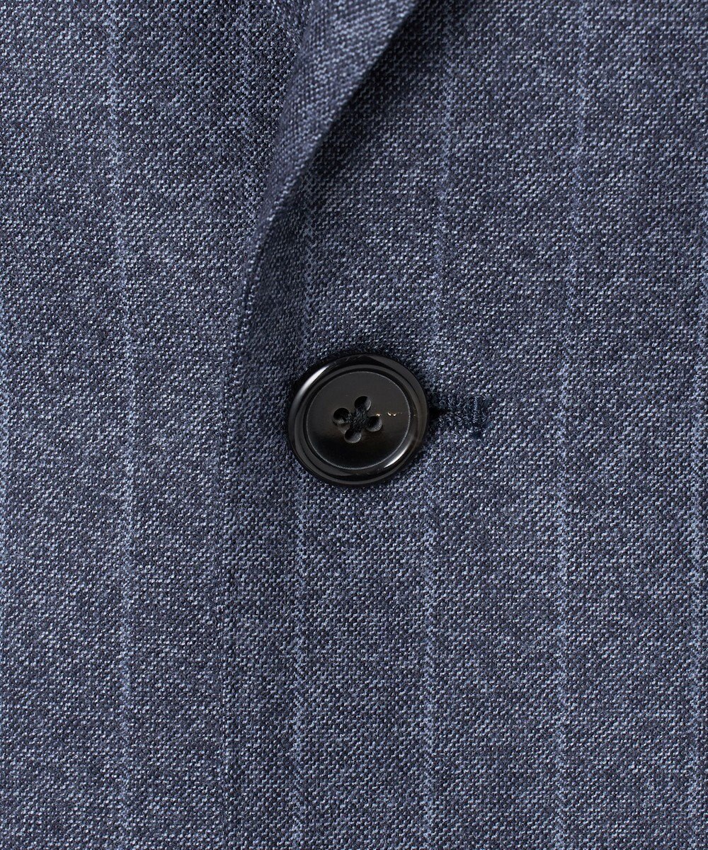 J.PRESS MEN 【ESSENTIAL CLOTHING】ミルドクリーンストライプ スーツ/総裏 