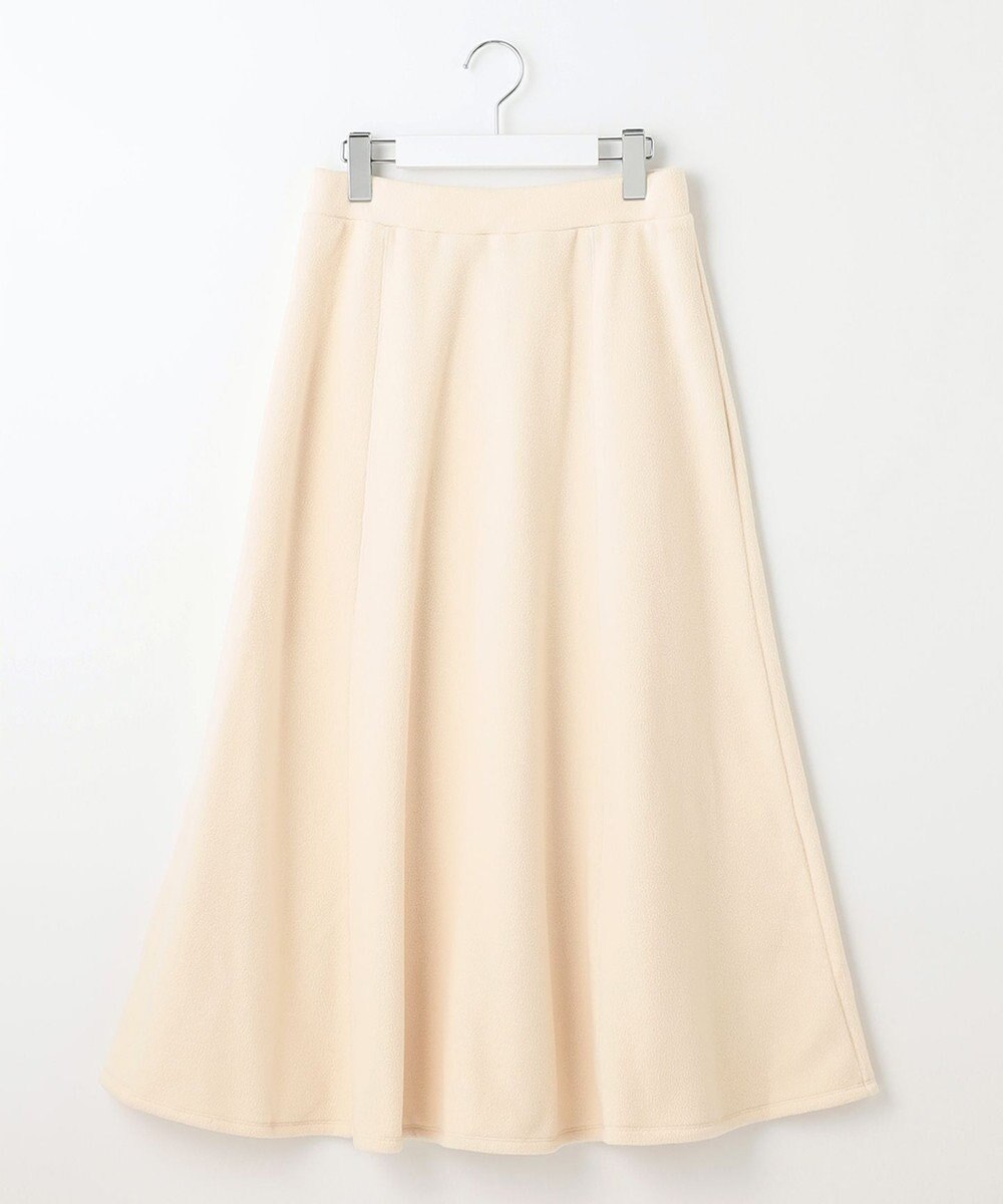 23区 【SLOW/セットアップ対応】マイクロエコフリース フレア スカート 