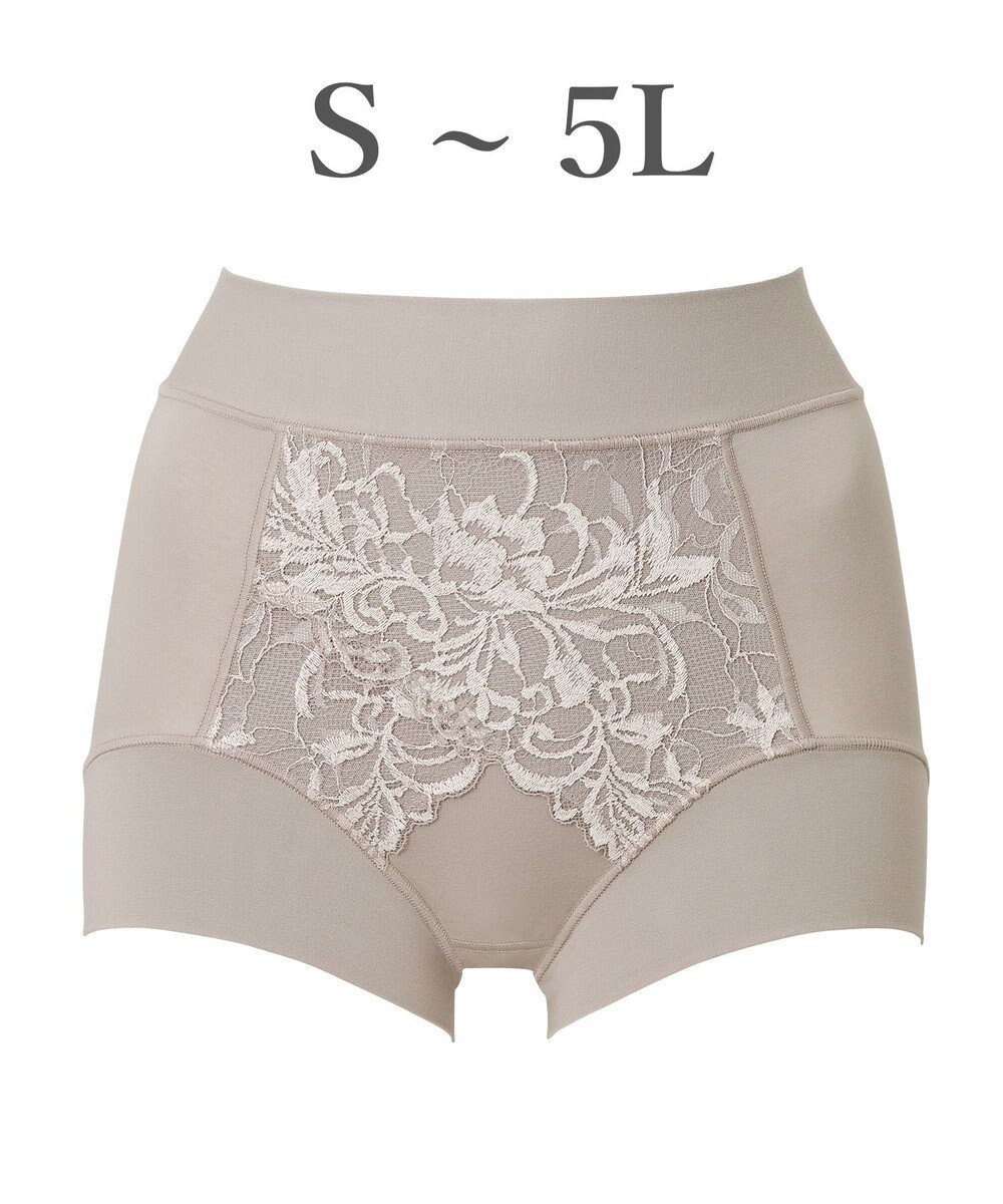 BRADELIS New York 【BRADELIS NewYork peace】綿混フィットレースショーツ24 ブラデリス 補正下着 ハイウエスト 深め 