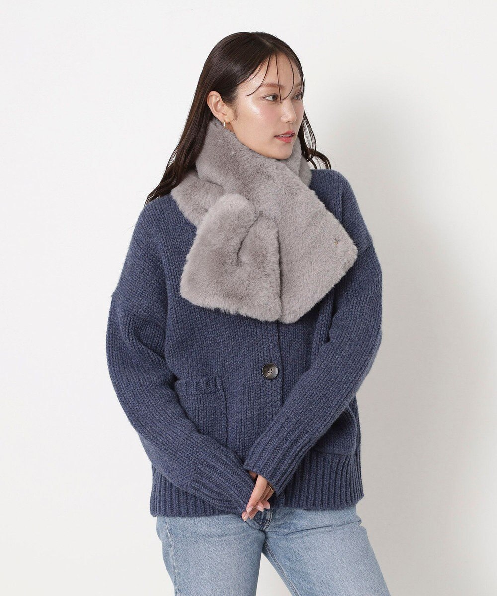 MOONBAT 【FUDGE11月号掲載】PAUL & JOE ACCESSOIRES フェイクファービッグマフラー 