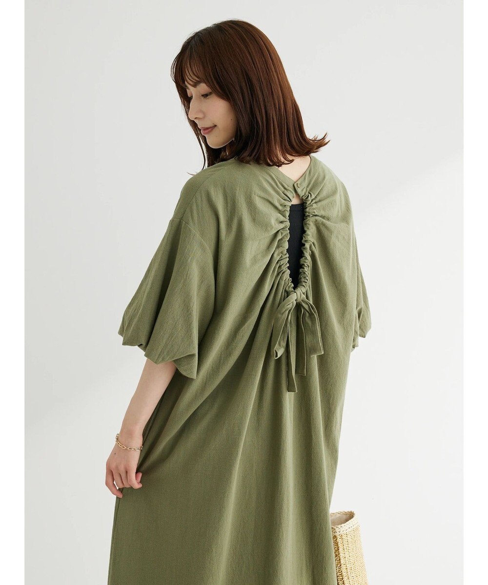 Green Parks ・ＥＬＥＮＣＡＲＥ　ＤＵＥ　バックリボンワンピース 