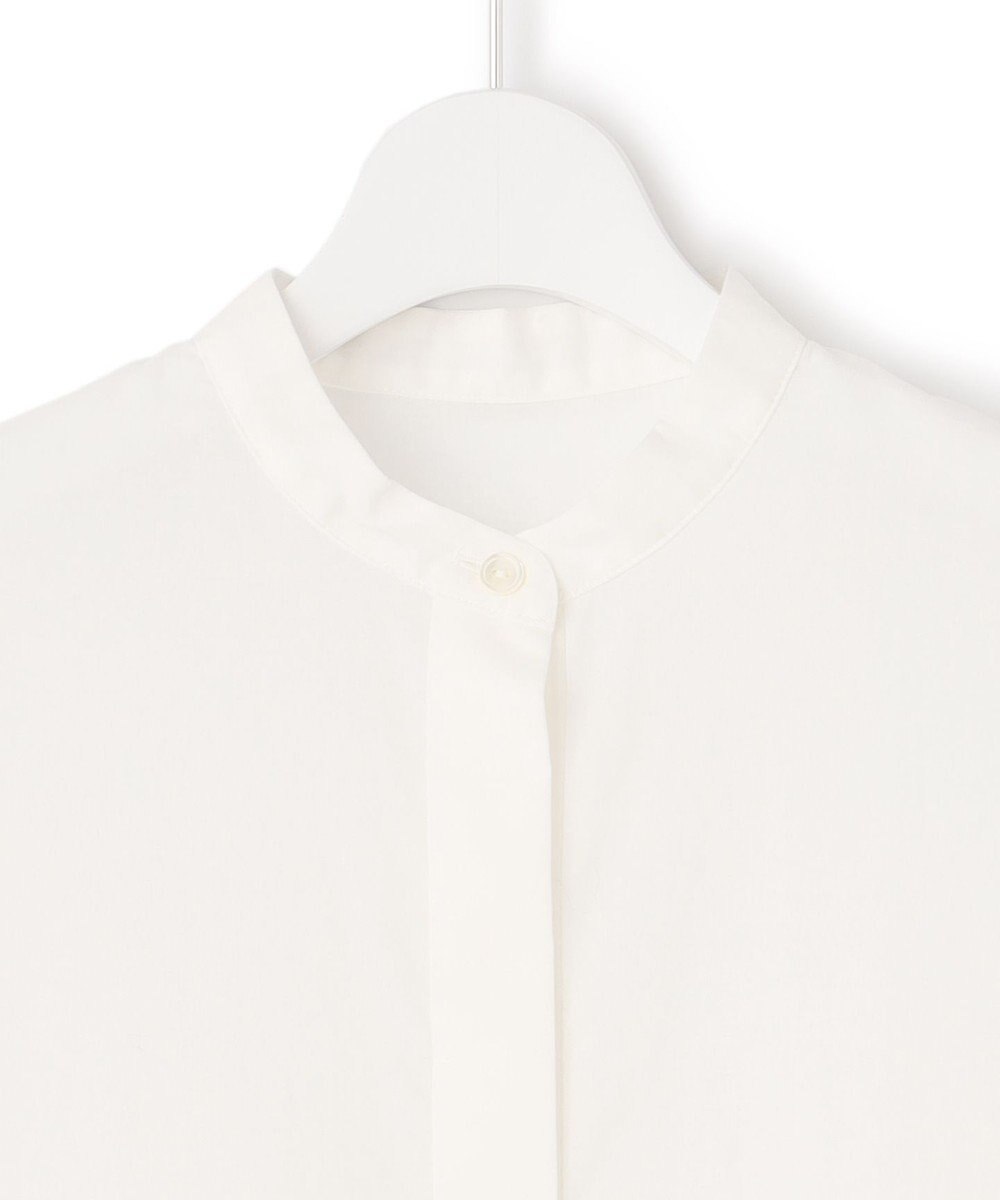 23区 【SLOW/洗える】コットンローン ティアードチュニック ブラウス 