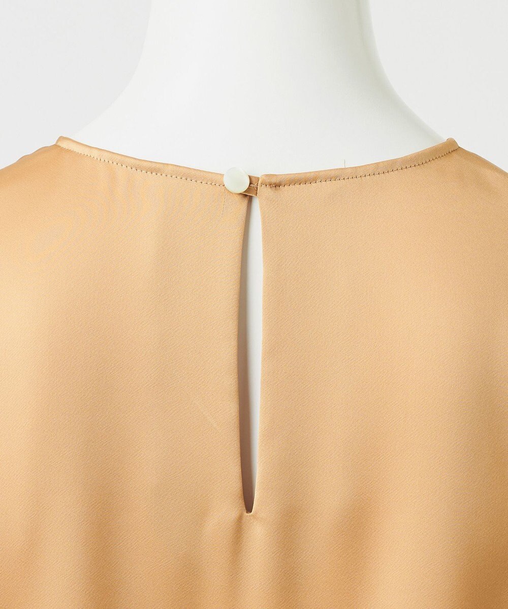 23区 S 【R(アール)】トリアセサテン フリルスリーブ ブラウス 