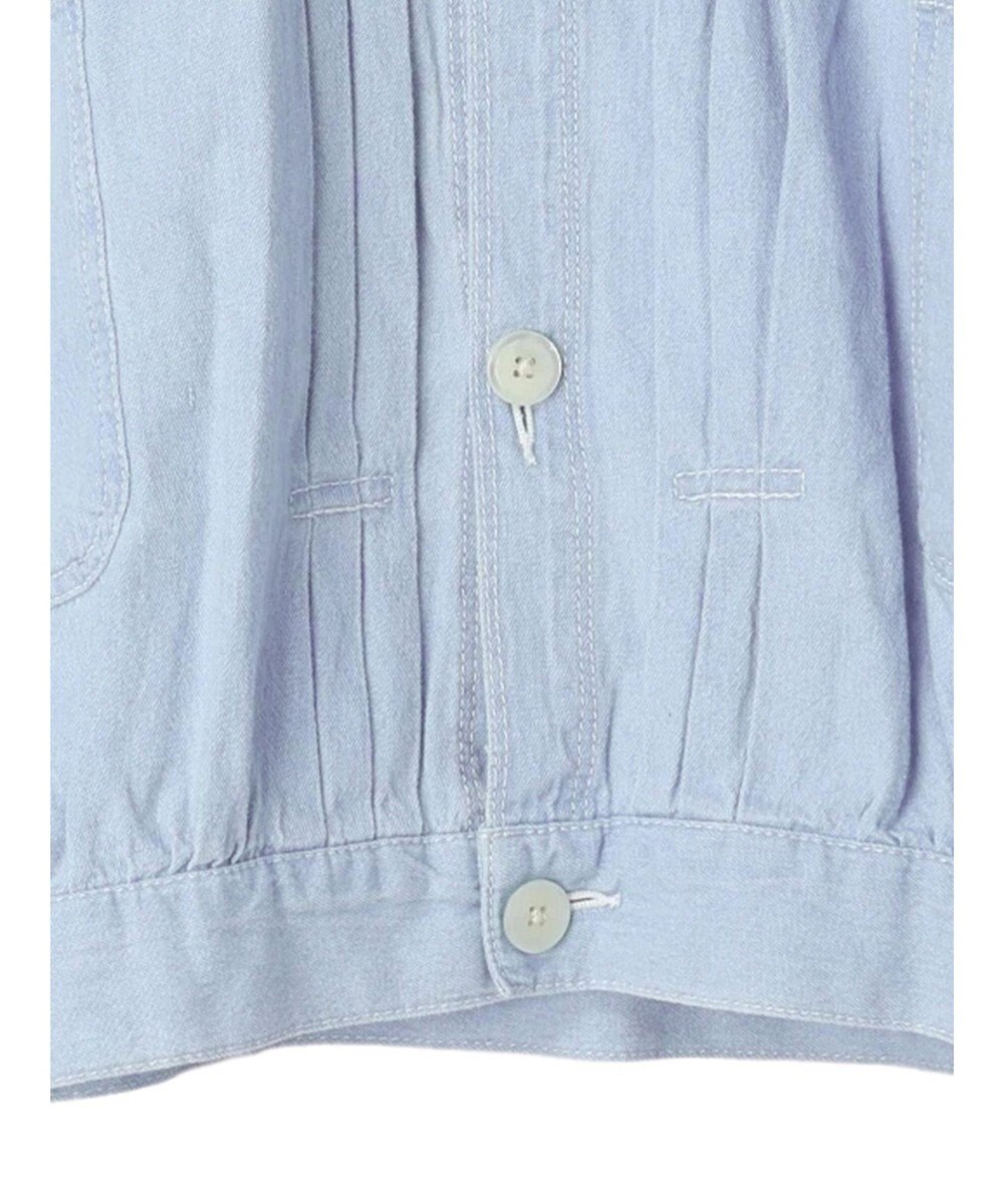 CRAFT STANDARD BOUTIQUE ライトデニムギャザーＧジャン 