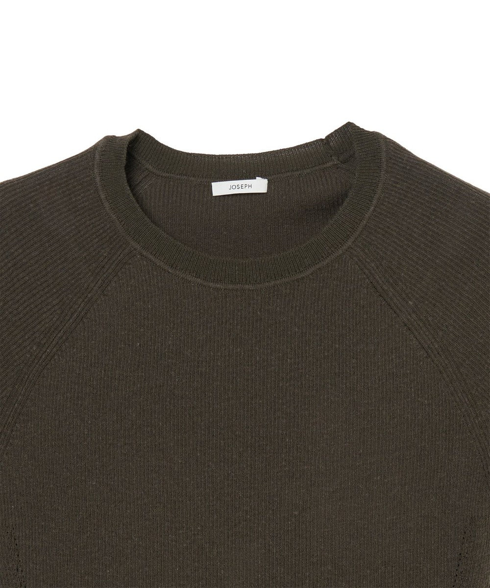 JOSEPH シアークレープ　ショートスリーブニット 