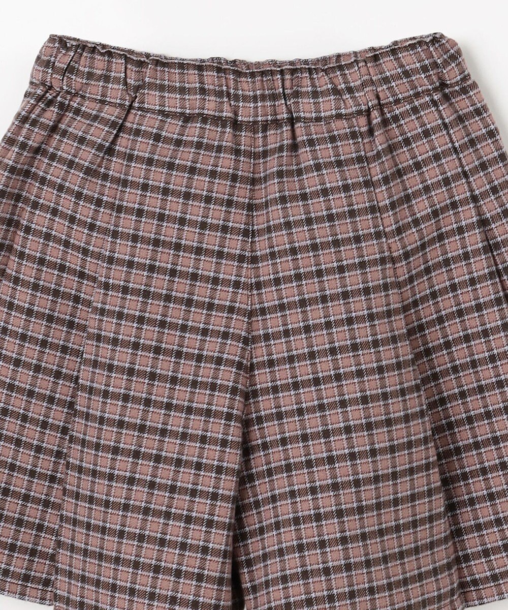 ANY KIDS チェック柄 ショートパンツ 