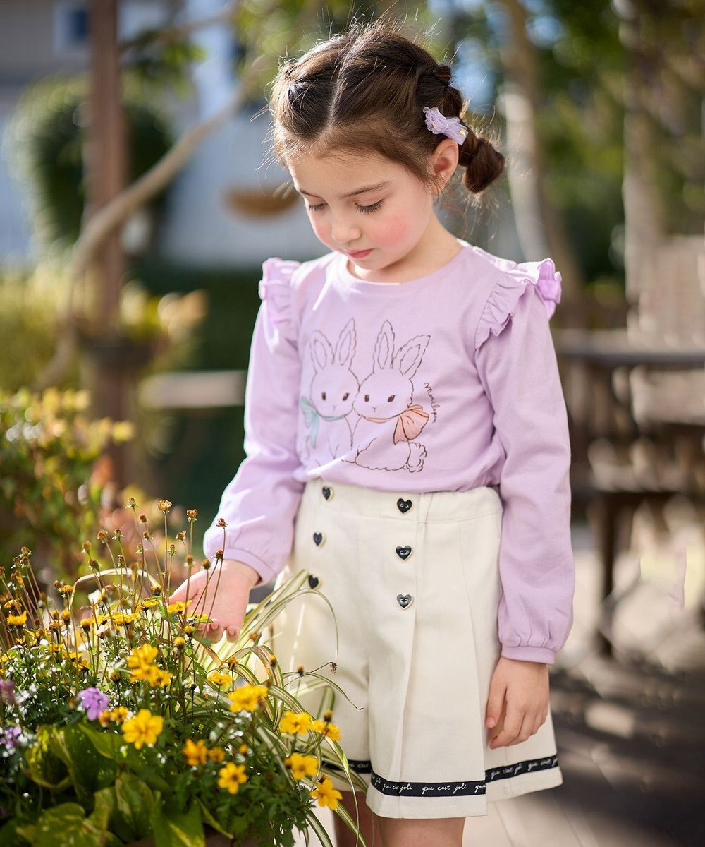 ANY KIDS 【WEB限定】7days プリント Tシャツ 