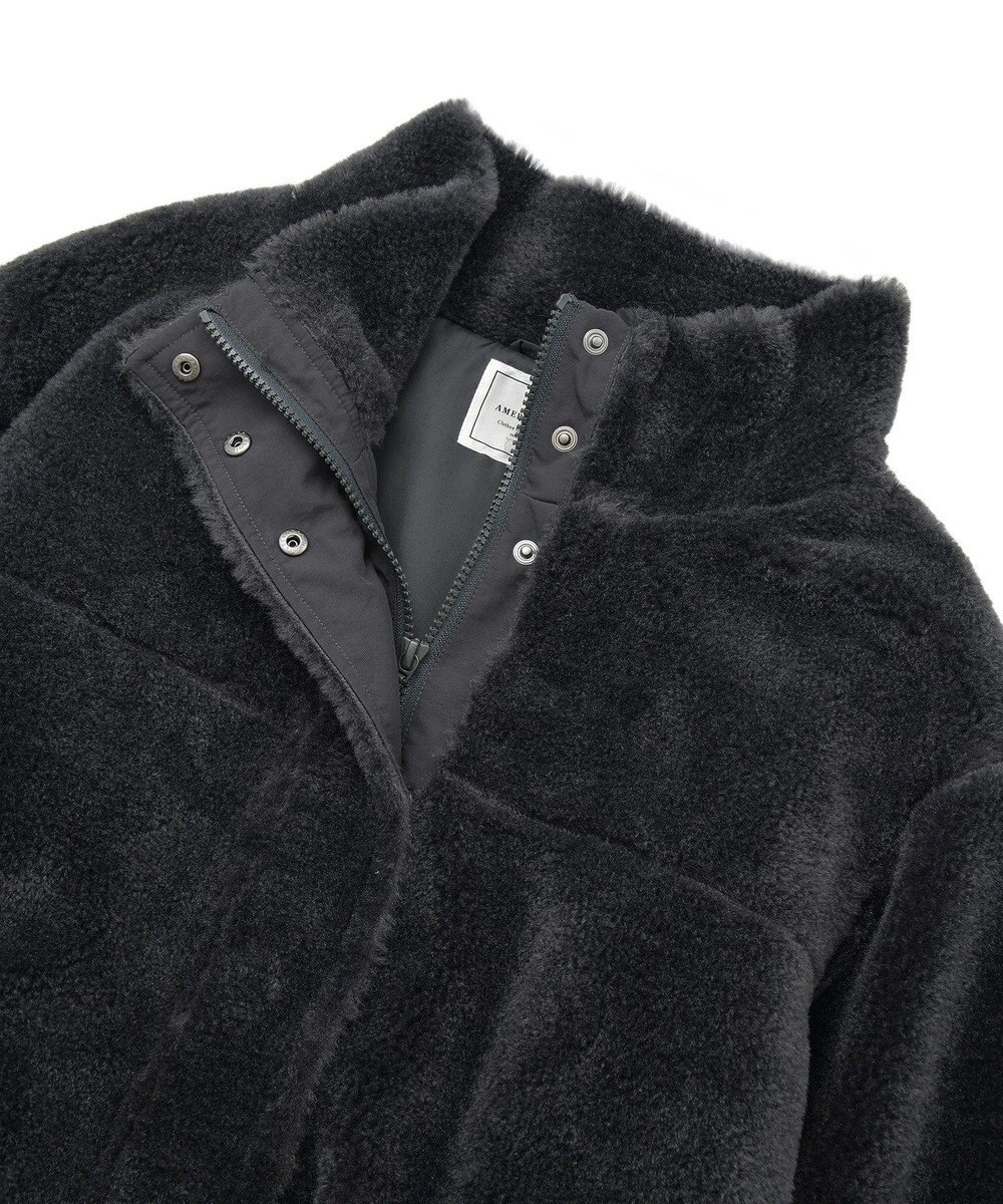 AMERICAN HOLIC スタンドベア風ボアコート 