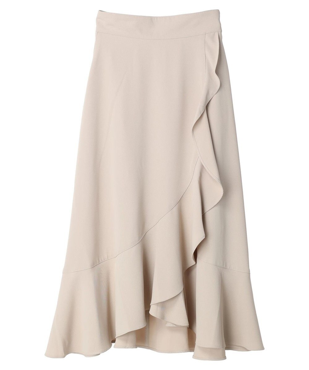 earth music&ecology ラッフルフリルイレヘムスカート 