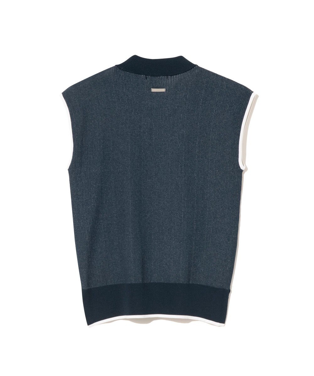 ZERO HALLIBURTON ノースリーブモックネックニット ZHG-W6S8b 85222 