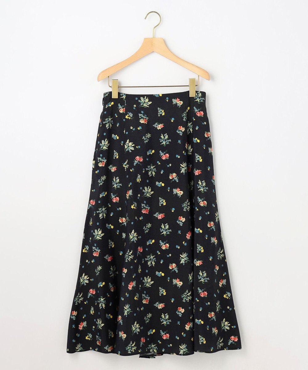組曲 S 【先行予約】クラッシックフラワープリント フレアスカート 