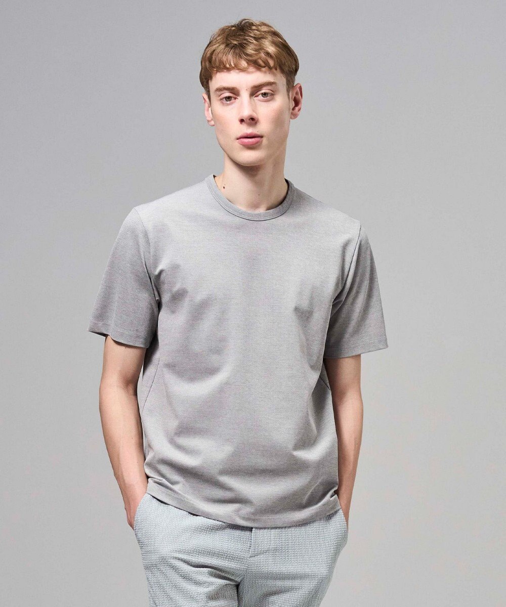 JOSEPH HOMME クリアコットンカノコ クルーネックTシャツ 