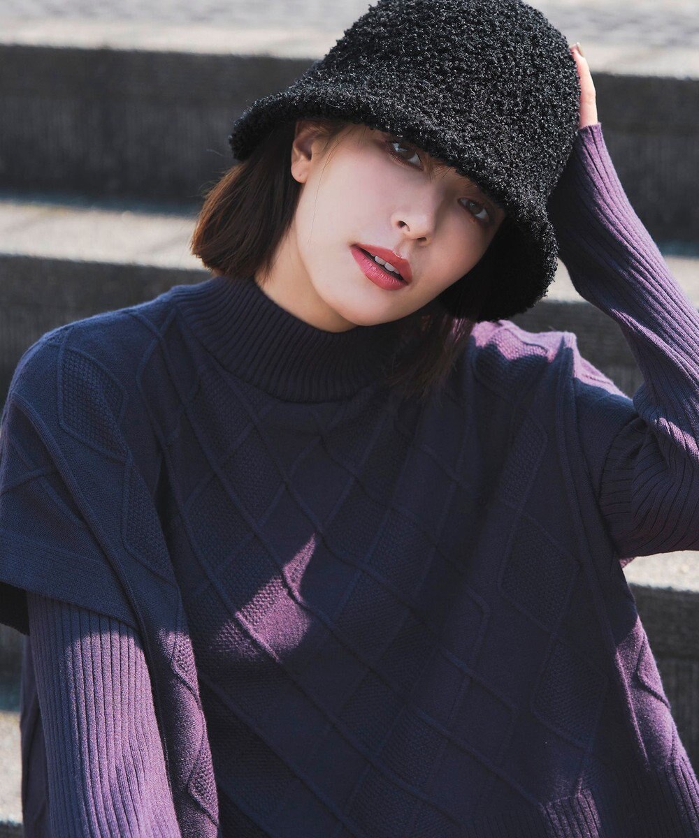 Tiaclasse ボアバケットハット 