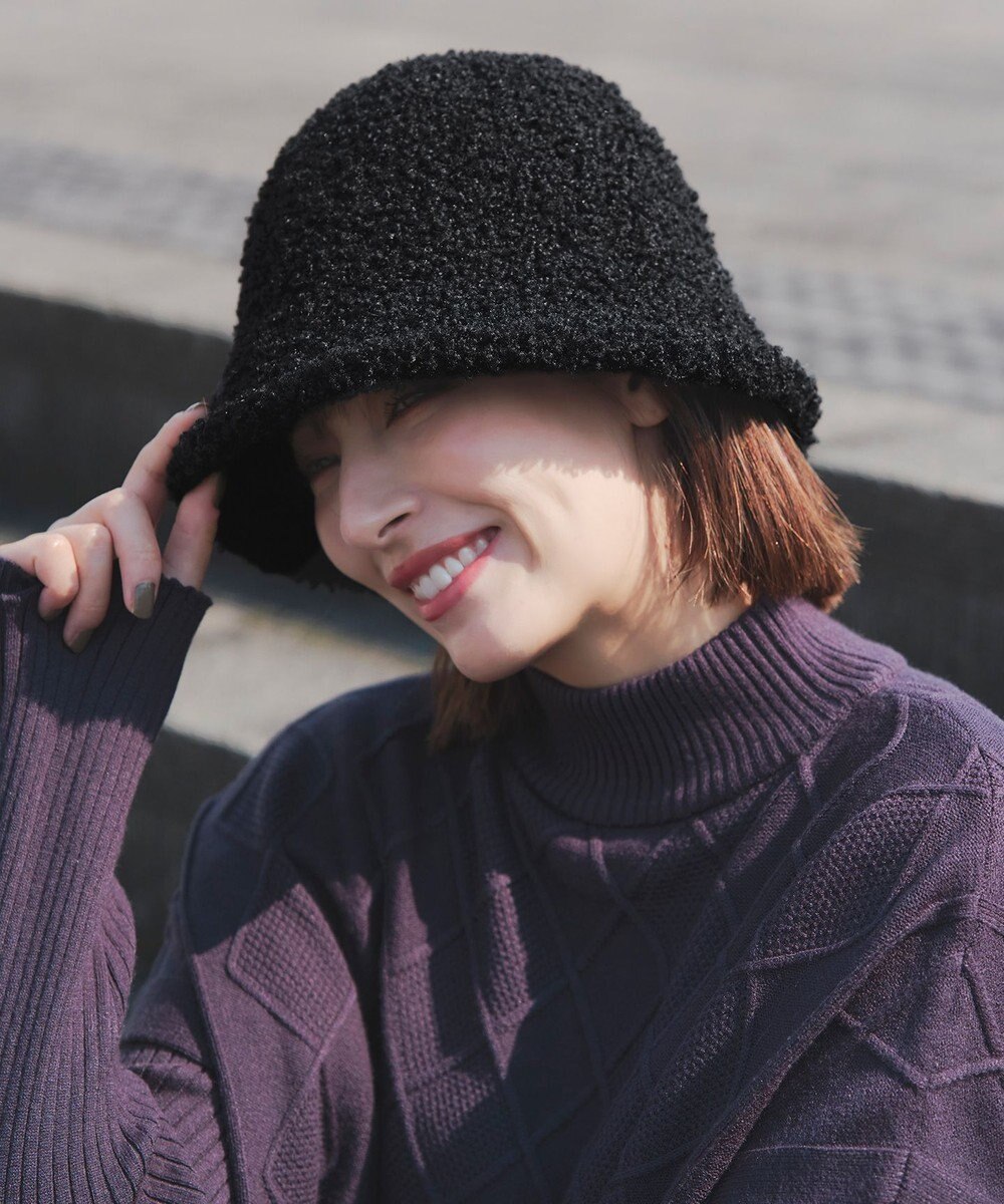 Tiaclasse ボアバケットハット 