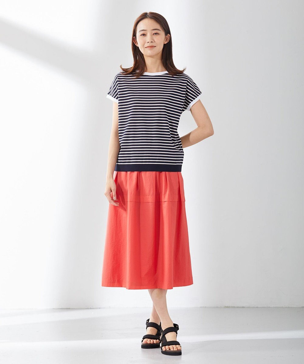 J.PRESS LADIES 【WEB限定カラーあり・洗える】ライトタフタ フレアー スカート 