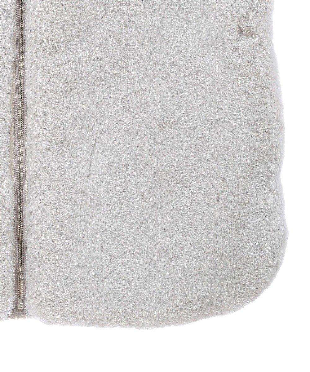 CRAFT STANDARD BOUTIQUE エコファー×ムートンチュニックベスト 